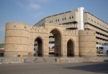 باب مكة في جدة التاريخية - صورة حقيقية بدون شعار وكالة