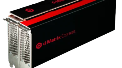 بطاقات d-Matrix Corsair الرسمية لتسريع استدلال الذكاء الاصطناعي - من Media Kit الرسمي للشركة