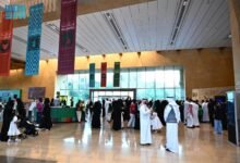 زوار المتحف الوطني السعودي في الرياض خلال فعاليات اليوم الوطني - صورة أرشيفية من واس