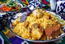 صورة تعبيرية لطبق أرز مع الدجاج - مطبخ بريك