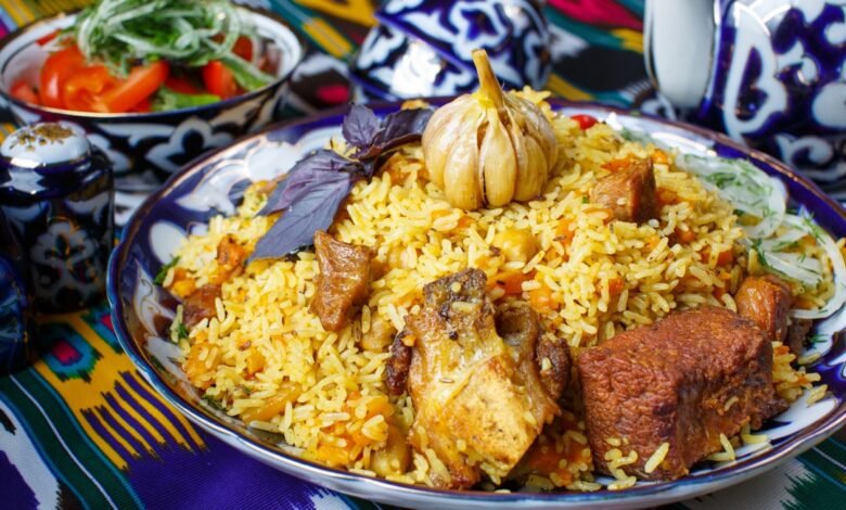صورة تعبيرية لطبق أرز مع الدجاج - مطبخ بريك