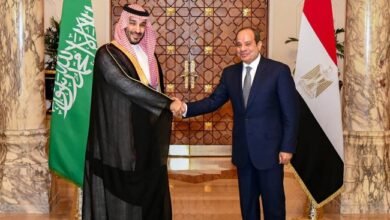 الأمير محمد بن سلمان والرئيس عبدالفتاح السيسي خلال لقاء القاهرة في 15 سبتمبر 2026