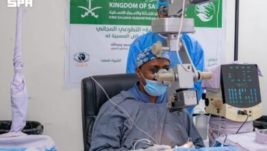 فريق مشروع نور السعودية التطوعي لمكافحة العمى في بورتسودان