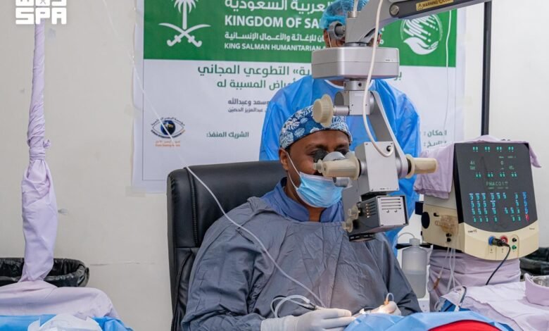 فريق مشروع نور السعودية التطوعي لمكافحة العمى في بورتسودان