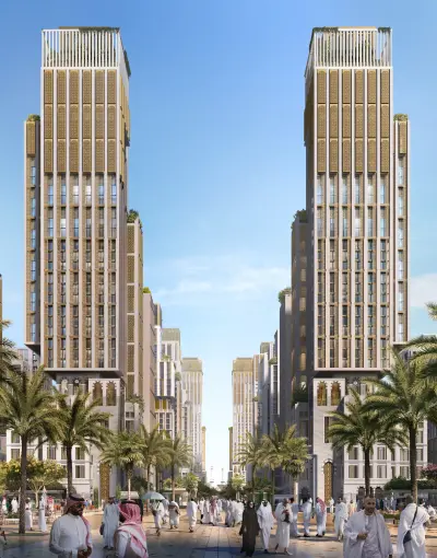 وجهة مسار في مكة المكرمة التابعة لشركة أم القرى للتنمية والإعمار